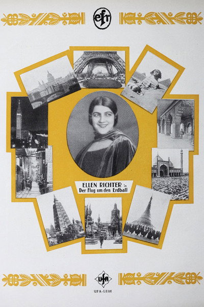Póster de Der Flug um den Erdball, 1. Teil - Paris bis Ceylon