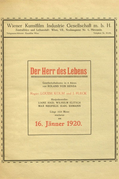 Póster de Der Herr des Lebens