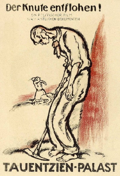 Póster de Der Knute entflohen