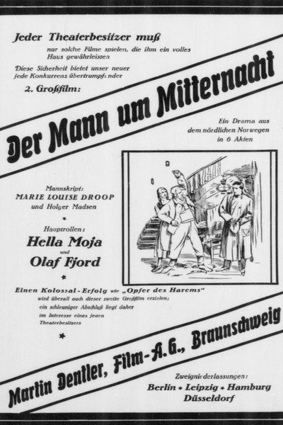 Póster de Der Mann um Mitternacht