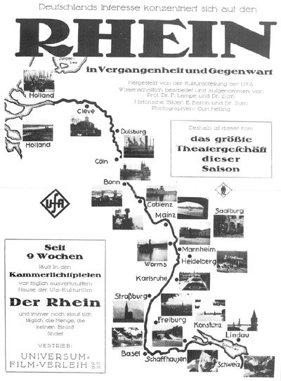 Póster de Der Rhein in Vergangenheit und Gegenwart
