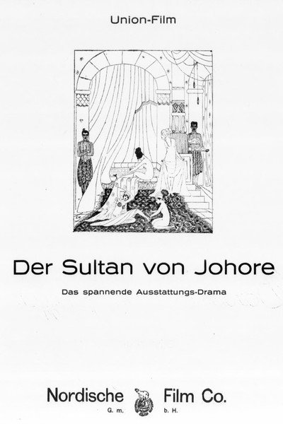Póster de Der Sultan von Johore