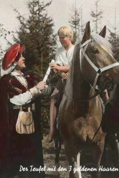Póster de Der Teufel mit den drei goldenen Haaren