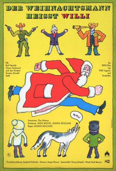 Póster de Der Weihnachtsmann heißt Willi