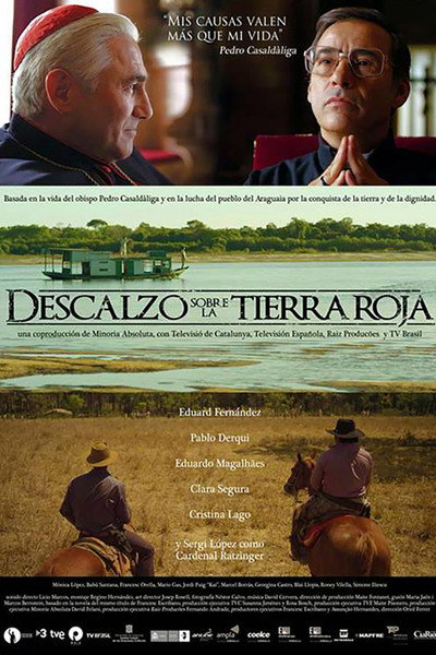 Póster de Descalzo sobre la tierra roja