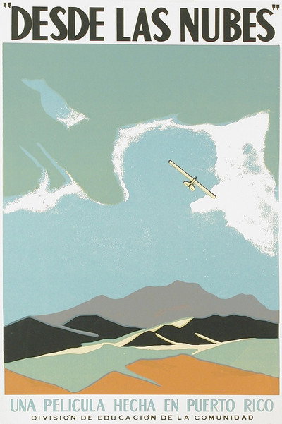 Póster de Desde las Nubes
