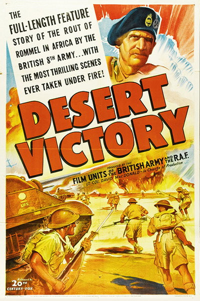 Póster de Desert Victory