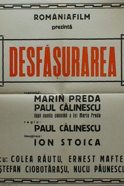 Póster de Desfasurarea