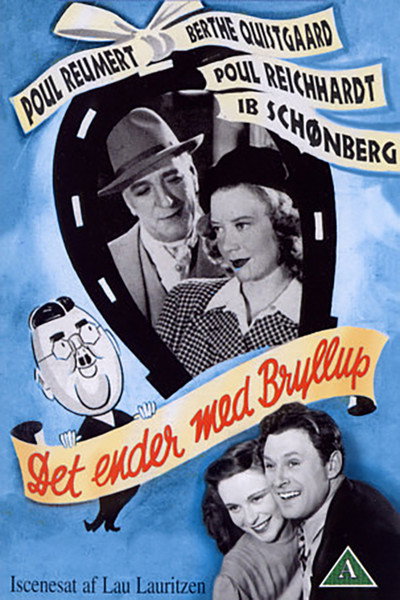 Póster de Det ender med bryllup