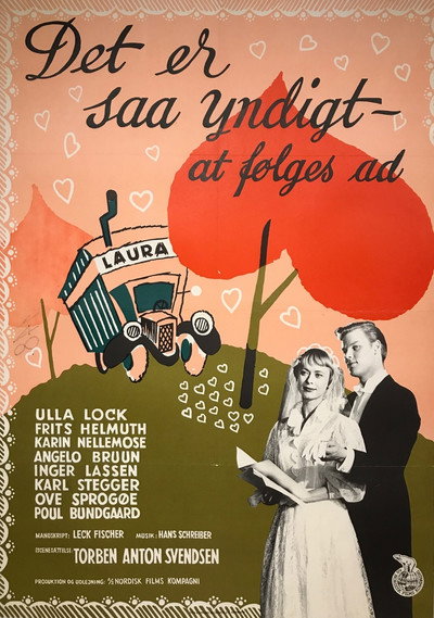 Póster de Det er så yndigt at følges ad