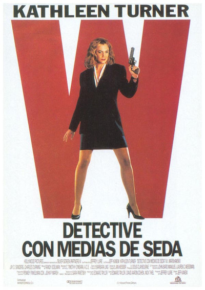 Póster de Detective con medias de seda