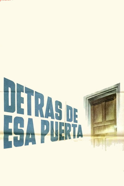 Póster de Detras de esa puerta