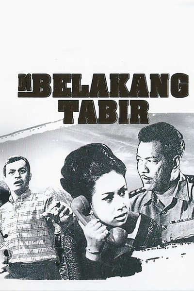 Póster de Di belakang tabir