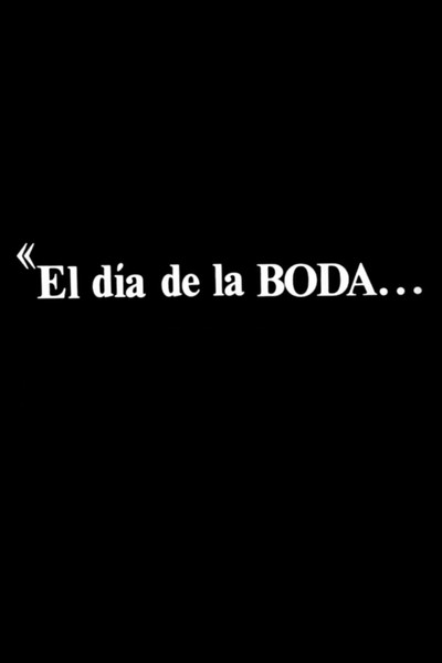 Póster de Día de la boda
