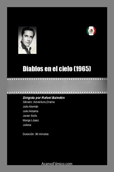 Póster de Diablos en el cielo