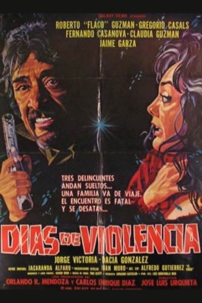 Póster de Días de violencia