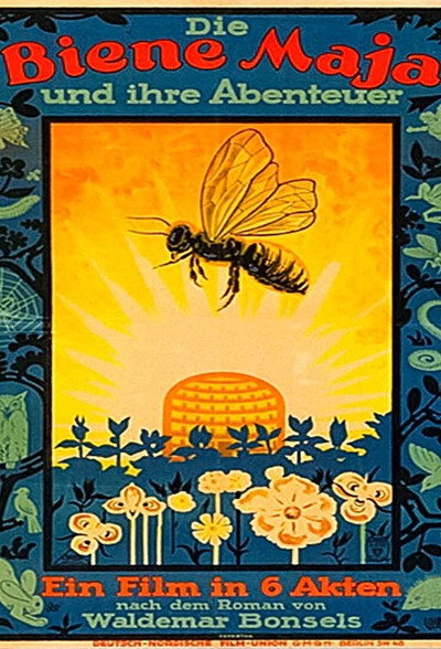 Póster de Die Biene Maja und ihre Abenteuer