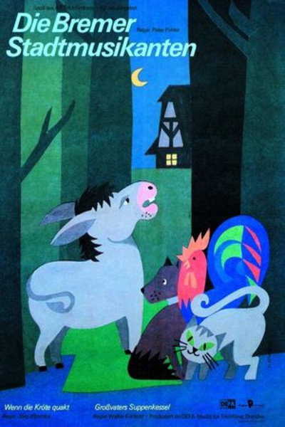 Póster de Die Bremer Stadtmusikanten