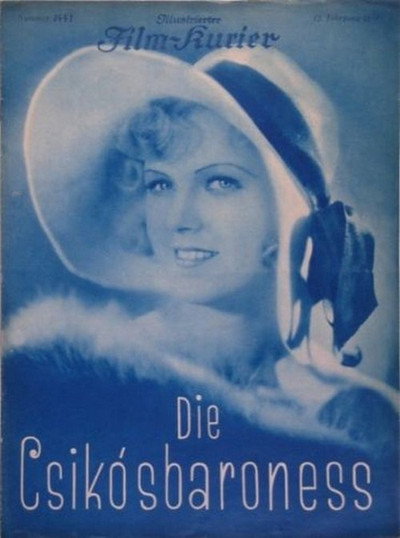 Póster de Die Csikosbaroneß
