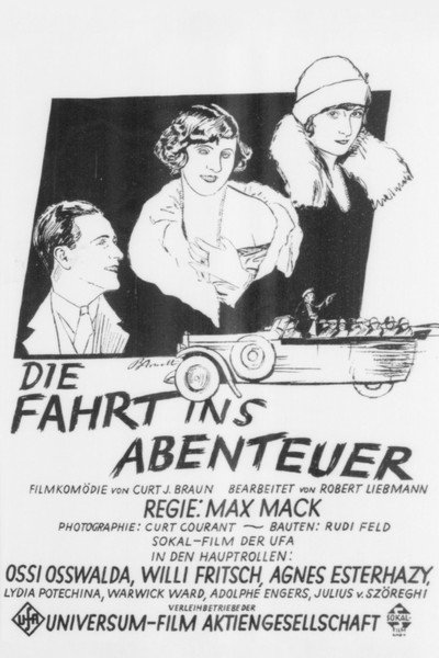 Póster de Die Fahrt ins Abenteuer