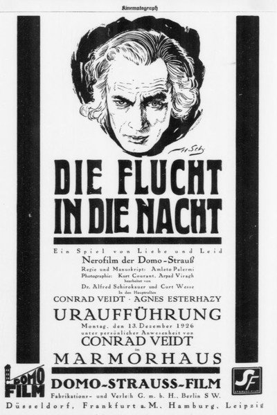 Póster de Die Flucht in die Nacht