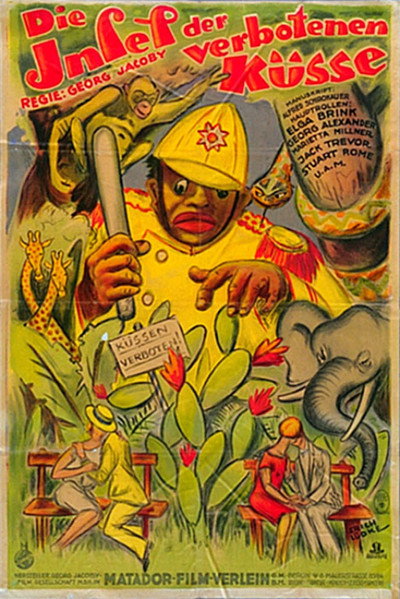 Póster de Die Insel der verbotenen Küsse