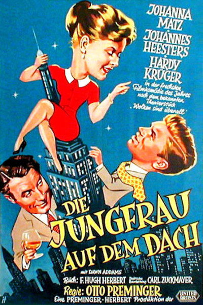 Póster de Die Jungfrau auf dem Dach