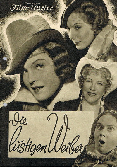 Póster de Die lustigen Weiber