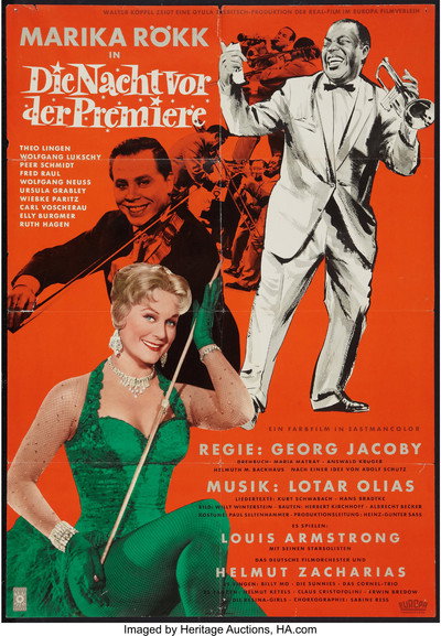 Póster de Die Nacht vor der Premiere