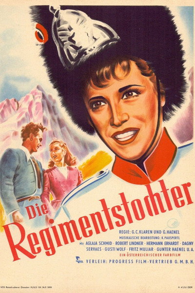Póster de Die Regimentstochter