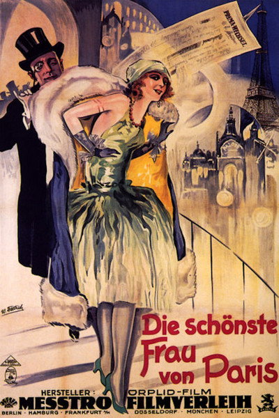 Póster de Die schönste Frau von Paris