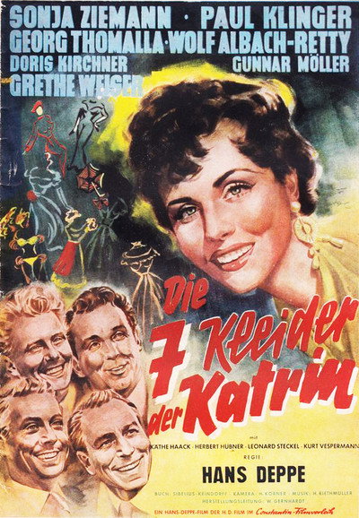 Póster de Die sieben Kleider der Katrin