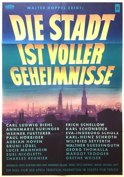Póster de Die Stadt ist voller Geheimnisse