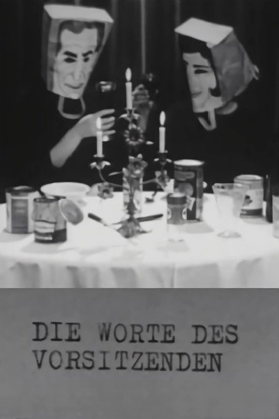 Póster de Die Worte des Vorsitzenden