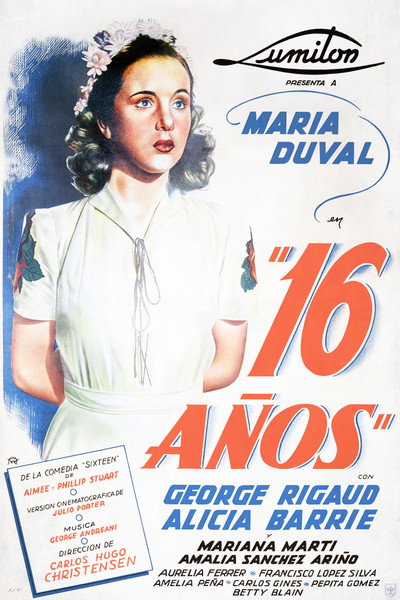 Póster de Dieciséis años