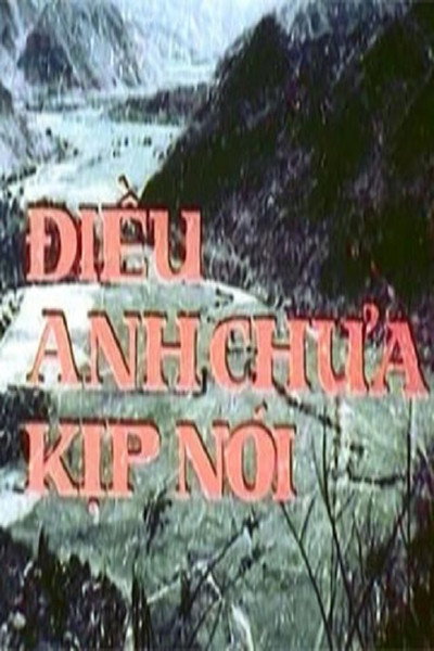 Póster de Dieu Anh Chua Kip Noi