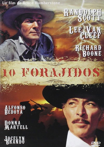 Póster de Diez forajidos