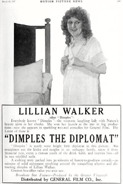 Póster de Dimples the Diplomat