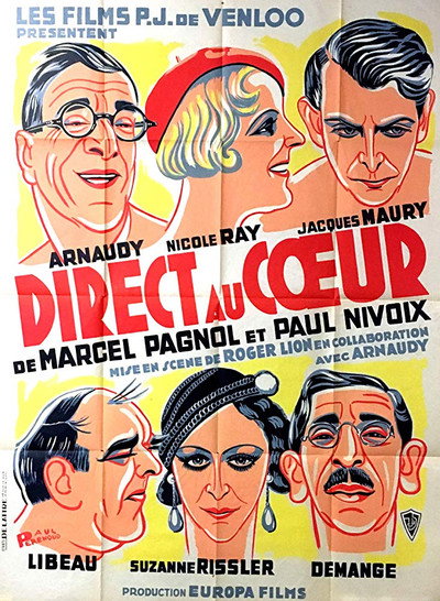 Póster de Direct au coeur