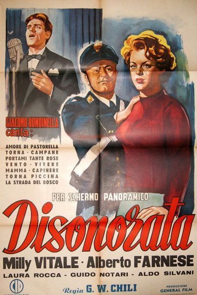 Póster de Disonorata - Senza colpa