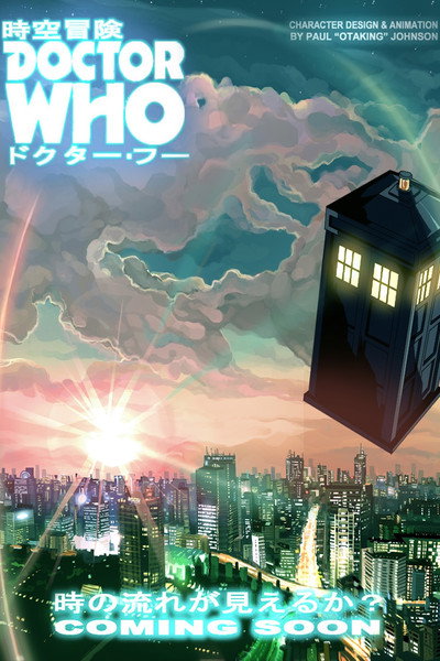 Póster de Doctor Who Anime