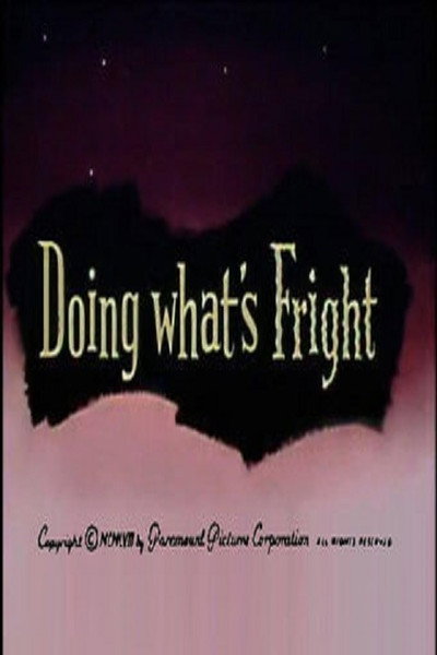 Póster de Doing What's Fright