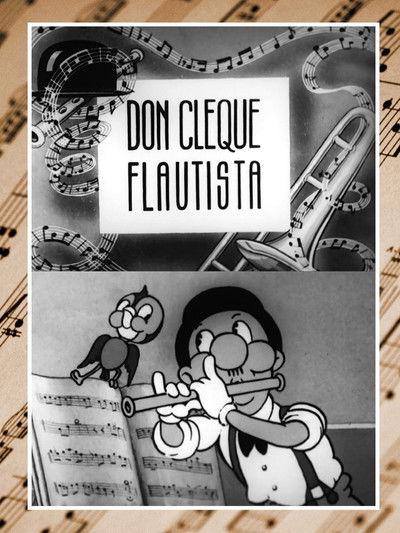 Póster de Don Cleque, flautista