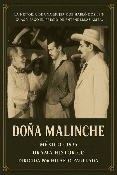 Póster de Doña Malinche