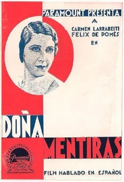 Póster de Doña mentiras