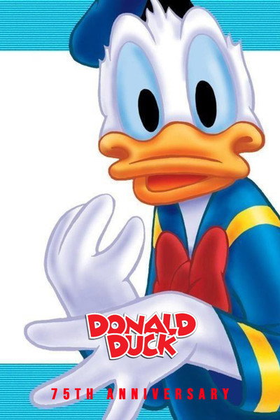 Póster de Donald Duck 75th Anniversary