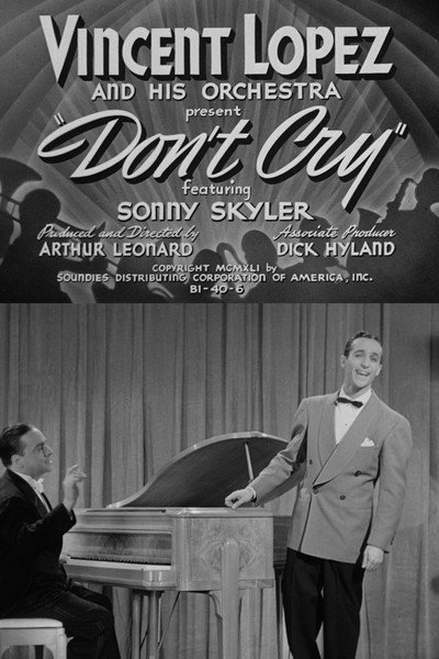 Póster de Don't Cry
