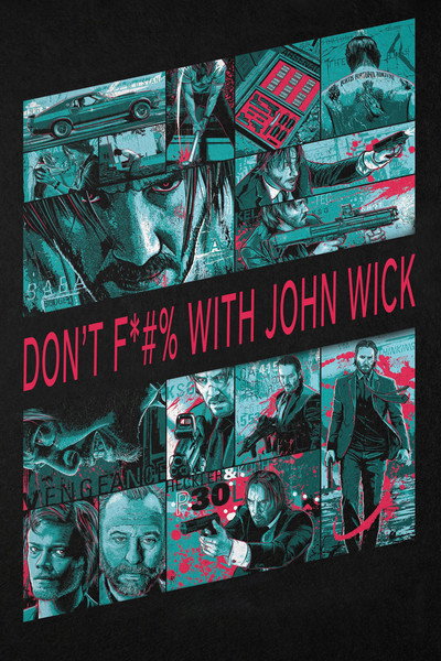 Póster de Don't F*#% With John Wick
