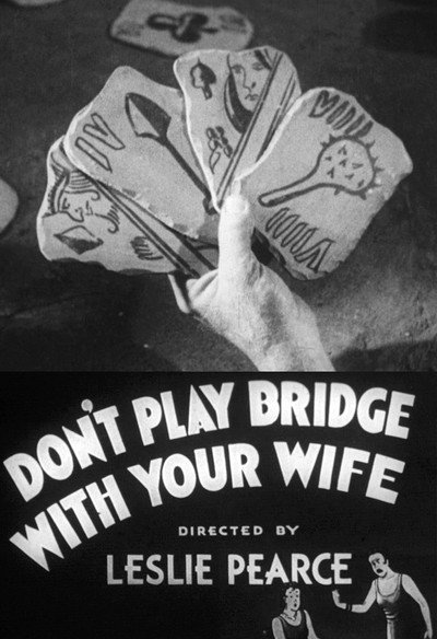 Póster de Don't Play Bridge with Your Wife