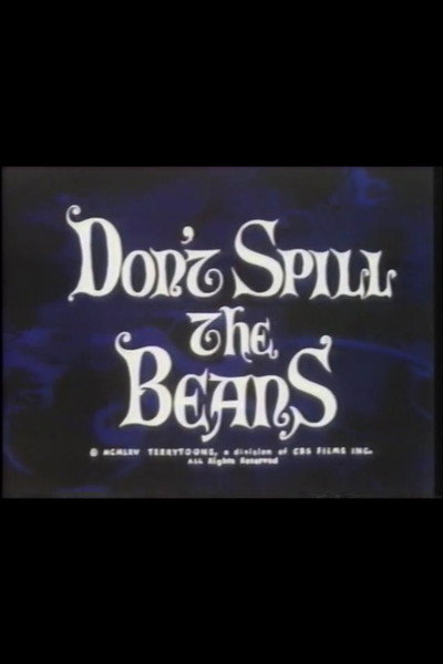 Póster de Don't Spill the Beans